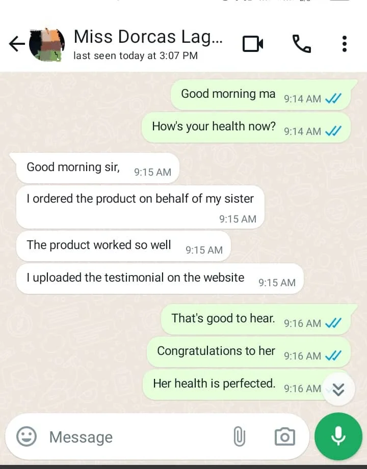 Before and after treatment 1